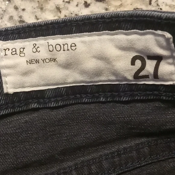rag & bone Midnight Blue Women's Skinny Jeans - Picture 5 of 7